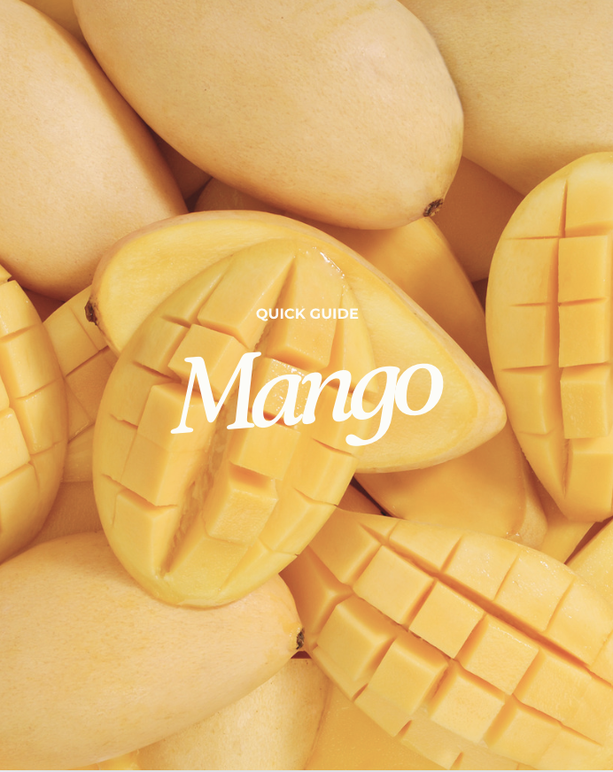 image of sliced mangoes